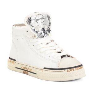 NEW REBECCA WHITE Acid Sneakers in white for women 1125 5t3